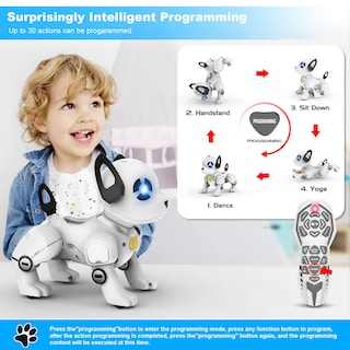 Foto 3 | Foto 3 | Juguete Robótico Para Perros Con Control Remoto Supireo Programable Para Niños - Venta Internacional.