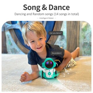 Foto 7 | Foto 7 | Robot De Juguete Gilobaby Recargable Con Altavoz Inteligente Para Niños De Más De 6 Años - Venta Internacional.