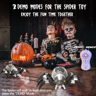 Foto 4 | Foto 4 | Robot Realista Spider Deerc Con Control Remoto Con Aerosol Y Luces - Venta Internacional.