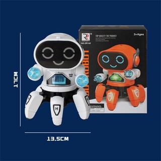 Foto 6 | Foto 6 | Música De Robot Bailando, Bailando Con Luz Eléctrica, Caminando Y Cantando - Venta Internacional.