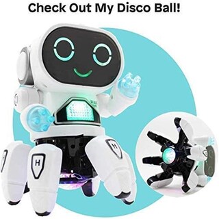 Foto 2 | Foto 2 | Música De Robot Bailando, Bailando Con Luz Eléctrica, Caminando Y Cantando - Venta Internacional.