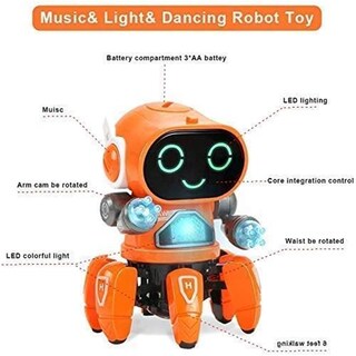 Foto 3 | Foto 3 | Música De Robot Bailando, Bailando Con Luz Eléctrica, Caminando Y Cantando - Venta Internacional.