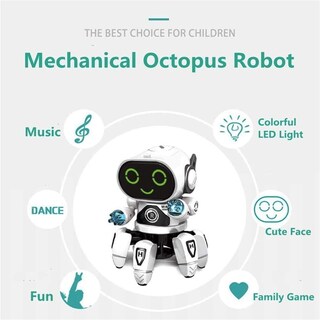 Foto 5 | Foto 5 | Música De Robot Bailando, Bailando Con Luz Eléctrica, Caminando Y Cantando - Venta Internacional.