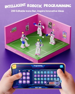 Foto 4 | Foto 4 | Robot Toy Ruko 6088 Dancing For Girls With App Control Pink - Venta Internacional.