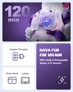 Foto 6 | Foto 6 | Robot Toy Ruko 6088 Dancing For Girls With App Control Pink - Venta Internacional.