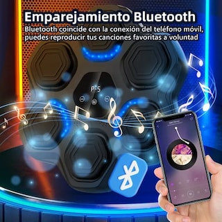 Foto 2 | Foto 2 | Maquina De Boxeo Juego Portátil Con Música Y Guantes Bluetooth
