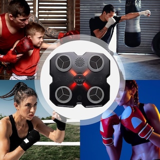 Foto 3 | Foto 3 | Máquina De Boxeo Musical Inteligente De Pared , Luces Led Y Carga Usb – Entrenamiento En Casa Y Gimnasio