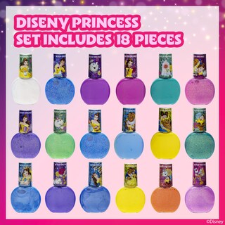 Foto 2 | Foto 2 | Set de Esmaltes de Uñas Townley Girl Disney Princesa Bella 18 Botellas - Venta Internacional