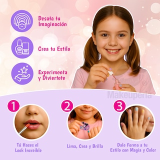 Foto 5 | Foto 5 | Estuche de Maquillaje Infantil con Diseño Kuromi