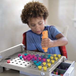 Foto 2 | Foto 2 | Banco de Trabajo y Taladro Infantil Design & Drill Gray +3 Años