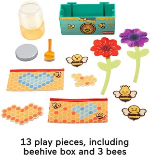 Foto 5 | Foto 5 | Set Pretend Play Fisher-price Backyard Bekeeper, 13 Piezas - Venta Internacional.