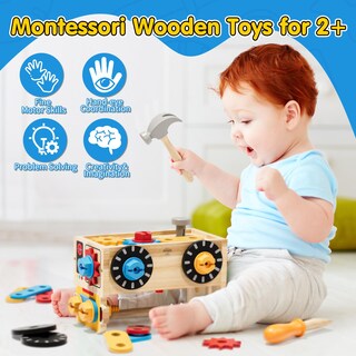 Foto 5 | Foto 5 | Juego De Herramientas Lehoo Castle Kids De Madera, 29 Piezas, De 2 A 5 Años, Con Caja - Venta Internacional.