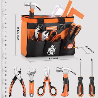 Foto 4 | Foto 4 | Set de Juguete Herramientas Rexbeti para Niños 10 Piezas - Venta Internacional