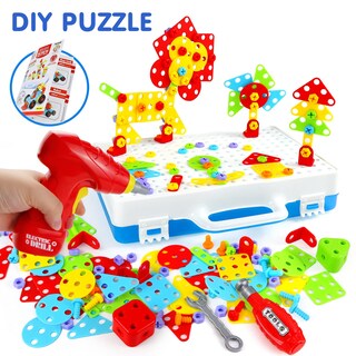 Foto 2 | Foto 2 | Juego De Brocas De Construcción Aotipol Stem Toy 232 Piezas Para Niños De 3 A 8 Años - Venta Internacional.