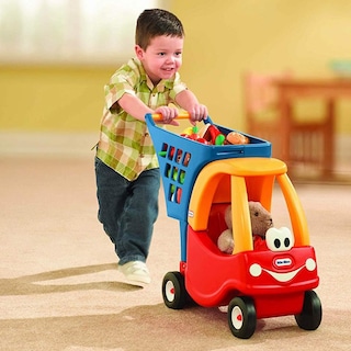 Foto 2 | Foto 2 | Carrito De Compras Little Tikes Cozy Rojo/amarillo - Venta Internacional.