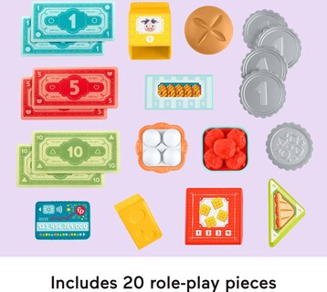 Foto 5 | Foto 5 | Juguete Didáctico Fisher-price Laugh & Learn, Caja Registradora 2+ Y - Venta Internacional.