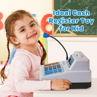 Foto 4 | Foto 4 | Caja Registradora De Juguete Baodlon 103 Unidades Con Micrófono Para Niños Mayores De 3 Años - Venta Internacional.