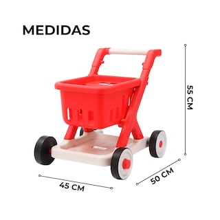 Foto 5 | Foto 5 | Carrito Infantil De Supermercados Komfort Con Sonidos