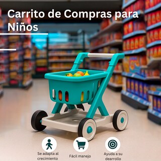 Foto 2 | Foto 2 | Carrito Infantil De Supermercados Komfort Con Sonidos
