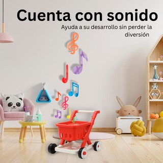Foto 4 | Foto 4 | Carrito Infantil De Supermercados Komfort Con Sonidos