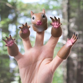Foto 5 | Foto 5 | Venta Internacional - Set De Marionetas Con Forma De Ardilla Y Unicornio Aqkilo Para Niños
