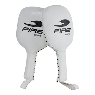 Foto 1 | Foto 1 | Paletas Golpeo Box Fire Sports Piel Blanco
