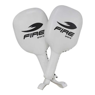 Foto 2 | Foto 2 | Paletas Golpeo Box Fire Sports Piel Blanco