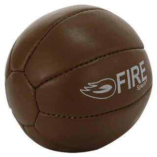 Foto 1 | Foto 1 | Balón Medicinal Fire Sports de Piel color Marrón 1 kg