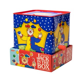 Foto 3 | Foto 3 | Toy Schylling Jester Jack In The Box Con Marioneta De Peluche - Venta Internacional.
