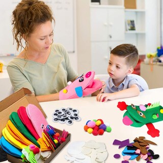 Foto 5 | Foto 5 | Kit De Fabricación De Marionetas A Mano Watinc, 6 Unidades, Para Niños, Manualidades Y Bricolaje - Venta Internacional.