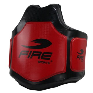 Foto 3 | Foto 3 | Peto Box Fire Sports De Pvc color Rojo Entrenamiento Ajustable