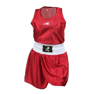 Foto 2 | Foto 2 | Uniforme Boxeo Femenil Fire Sports Olímpico color Rojo Talla Extra Grande