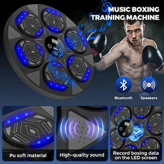 Foto 3 | Foto 3 | Máquina De Boxeo Lab.G Música Equipo De Box Electrónico Con Guante Negro