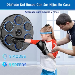 Foto 4 | Foto 4 | Máquina De Boxeo Belug Karate Musical Bluetooth Inteligente Negro