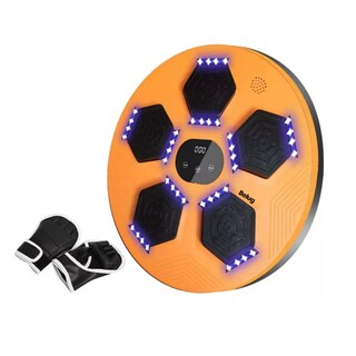 Foto 2 | Foto 2 | Máquina Tablero Boxeo Musical Grande Multimodos Belug  Negro Naranja