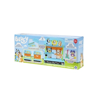 Foto 7 | Foto 7 | Set De Juego De Madera Colorido De Puppet Theatre Bluey Con Títeres - Venta Internacional.