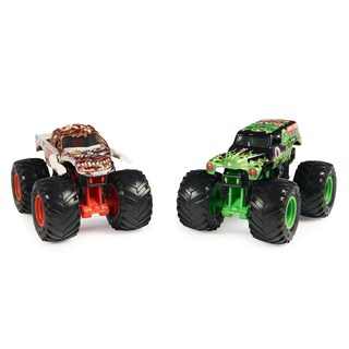 Foto 2 | Foto 2 | Camioneta de Juguete Monster Jam: Grave Digger Vs Zombie Escala 1/64 2 Pack