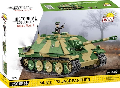 Foto 2 | Foto 2 | Tanque Jagdpanther De La Colección Histórica Toy Cobi Sd.kfz. 173- Venta Internacional