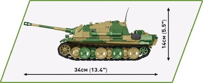 Foto 3 | Foto 3 | Tanque Jagdpanther De La Colección Histórica Toy Cobi Sd.kfz. 173- Venta Internacional