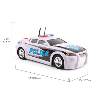 Foto 4 | Foto 4 | Toy Police Cruiser Mighty Fleet Rescue Force 12 Con Luces Y Sonido - Venta Internacional.