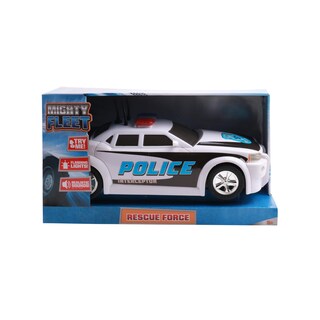Foto 5 | Foto 5 | Toy Police Cruiser Mighty Fleet Rescue Force 12 Con Luces Y Sonido - Venta Internacional.