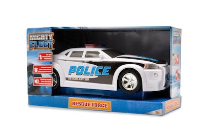 Foto 6 | Foto 6 | Toy Police Cruiser Mighty Fleet Rescue Force 12 Con Luces Y Sonido - Venta Internacional.