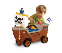 Barco Pirata De Juguete Ride-on Little Tikes 2 En 1 Con Almacenamiento De Más De 18 M - Venta Internacional