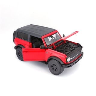 Foto 2 | Foto 2 | Auto Maisto Special Edition a Escala 1:18 2021 Ford Bronco Wildtrak 2dr Rojo
