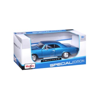 Foto 3 | Foto 3 | Auto Maisto Special Edition a Escala 1:24 1966 Chevrolet Chevelle Ss 396 Azul