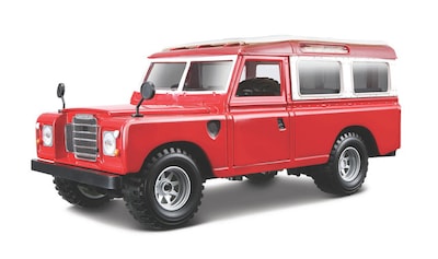 Foto 1 | Foto 1 | Auto Burago a Escala 1:25 Land Rover Series Ii Rojo
