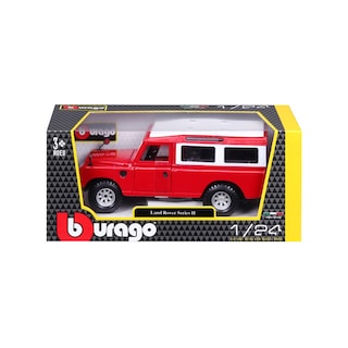 Foto 3 | Foto 3 | Auto Burago a Escala 1:25 Land Rover Series Ii Rojo