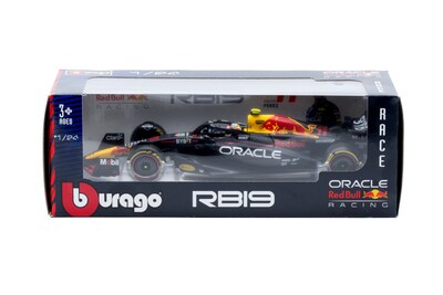 Foto 3 | Foto 3 | Auto Burago Formula 1 a Escala 1:24 Plastic Red Bull Racing Rb19