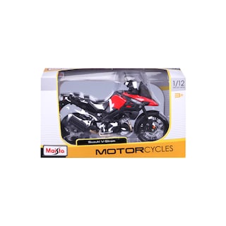 Foto 3 | Foto 3 | Motocicleta Maisto Special Edition A Escala 1:12 Mc Suzuki V-storm Color Rojo