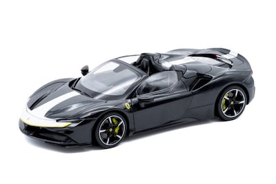 Foto 1 | Foto 1 | Auto Burago Maisto Línea Signature A Escala 1:18 Ferrari Sf90 Spider Assetto Fiorano Negro